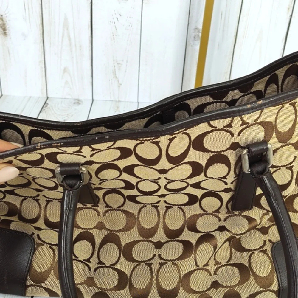 Coach Vintage Monogram Tote Bag